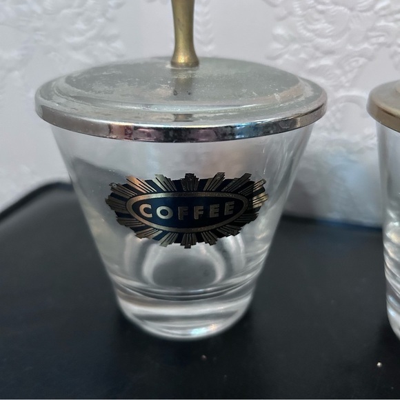 MCM barware coffee tea serve-ware good condition pair - Picture 2 of 7